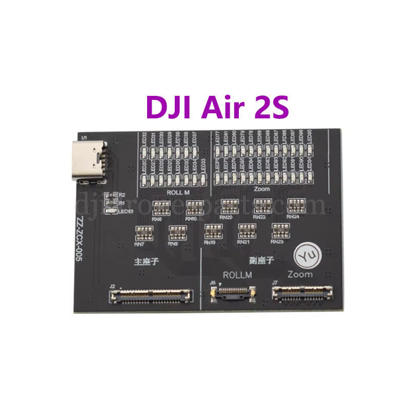 Gimbal PTZ Signal Cable Test Board for DJI Mini 3/3 Pro/4 Pro Mavic 3/3 Pro/3 Classic Mavic 2 Pro/Zoom DJI Air Series Transmission Line Test Tool