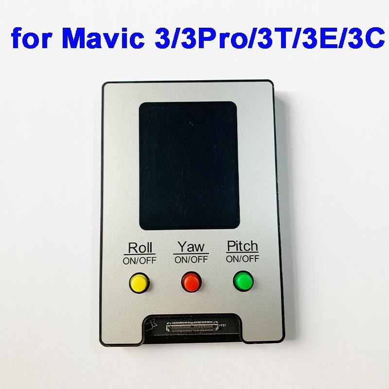 AD28 Gimbal Motor Tester for DJI Mavic 3/3 Pro/3 Classic/3E/3T Gimbal Yaw/Roll/ Pitch Motors for DJI Air 3/Air 3S Y R P Motor Test Tool Device