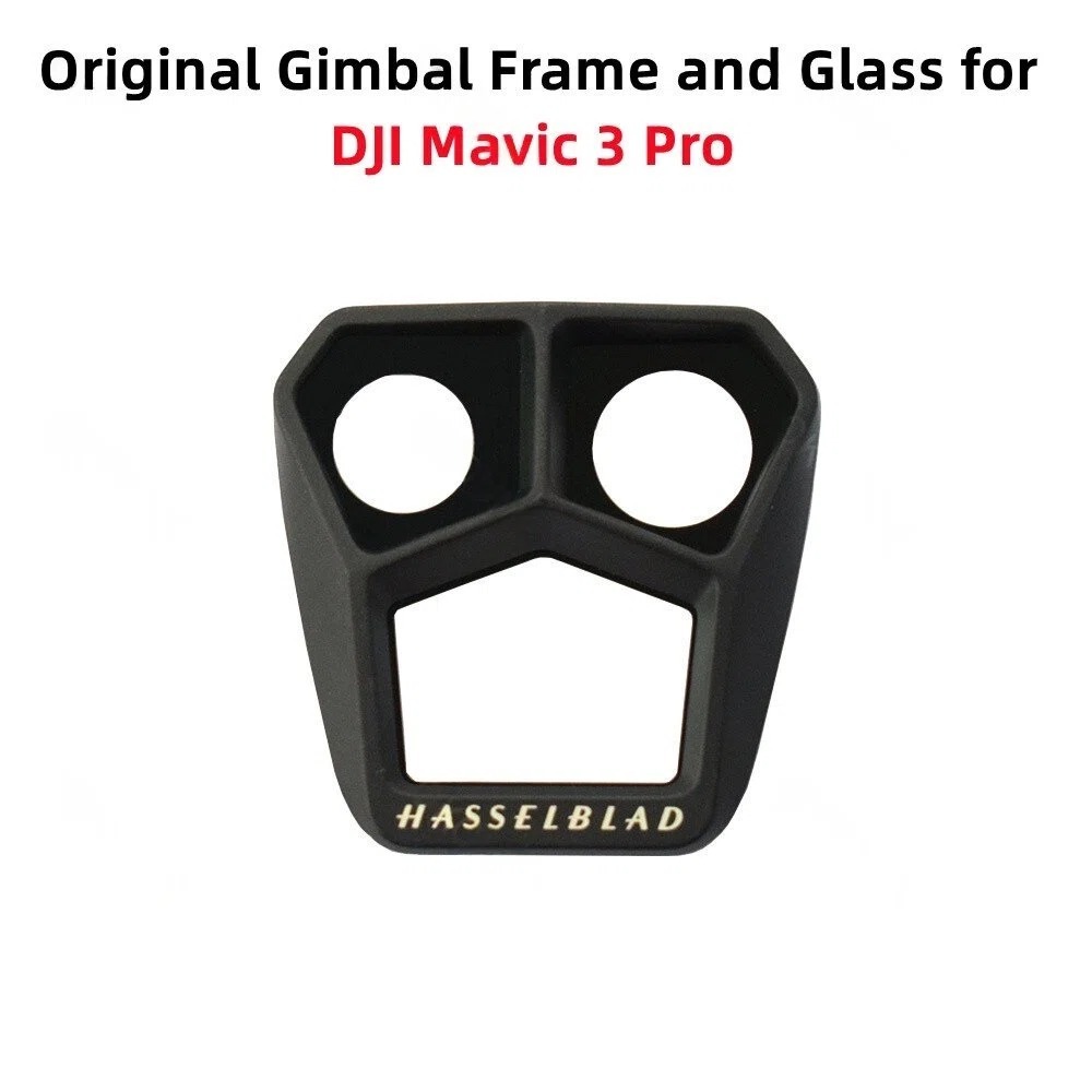 Original Gimbal Camera Frame With Lens Glass Replacement for Mavic 3 Pro Drone Gimbal Camera Cover Chips Repair Parts Brand New