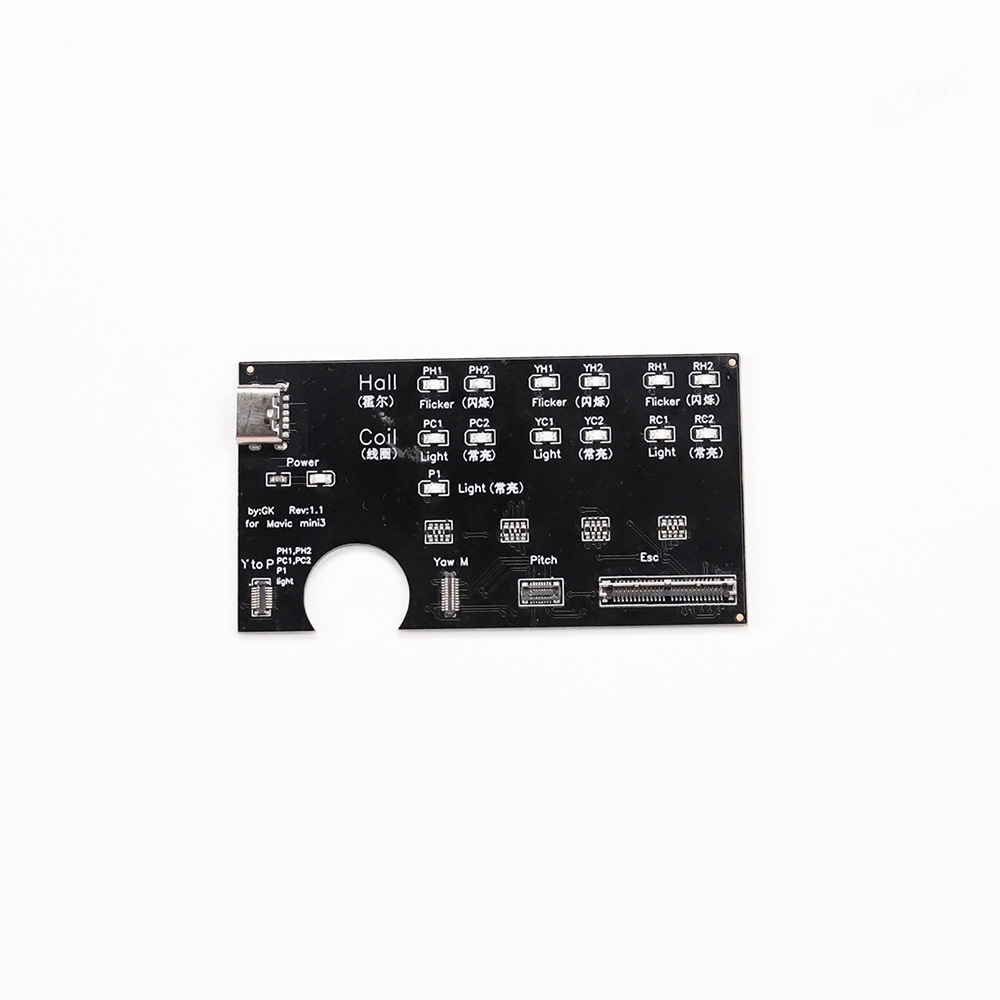 Original Gimbal Arm Motor Test Tool for Mini 3/3 Pro/4 Pro Camera PTZ Yaw Roll Pitch Motor Empty Gimbal Test Board Spare Parts