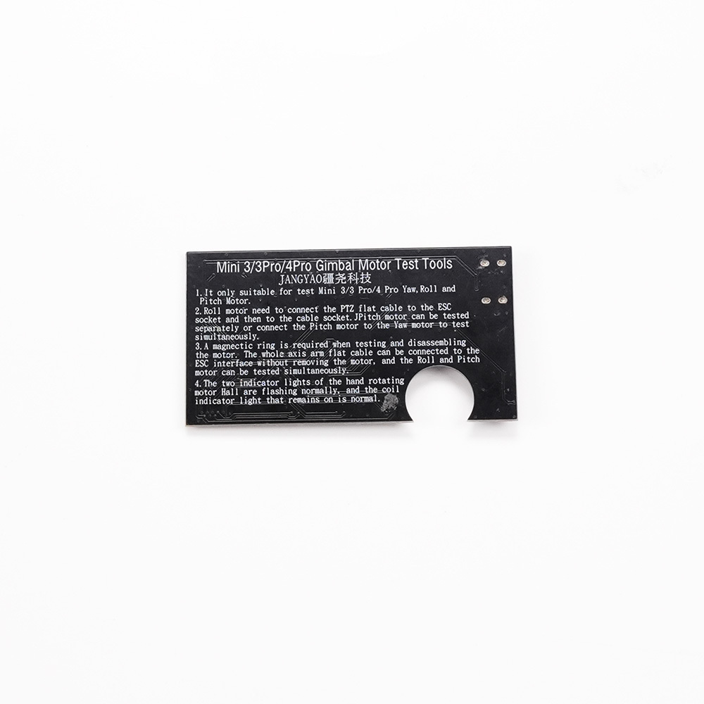 Original Gimbal Arm Motor Test Tool for Mini 3/3 Pro/4 Pro Camera PTZ Yaw Roll Pitch Motor Empty Gimbal Test Board Spare Parts