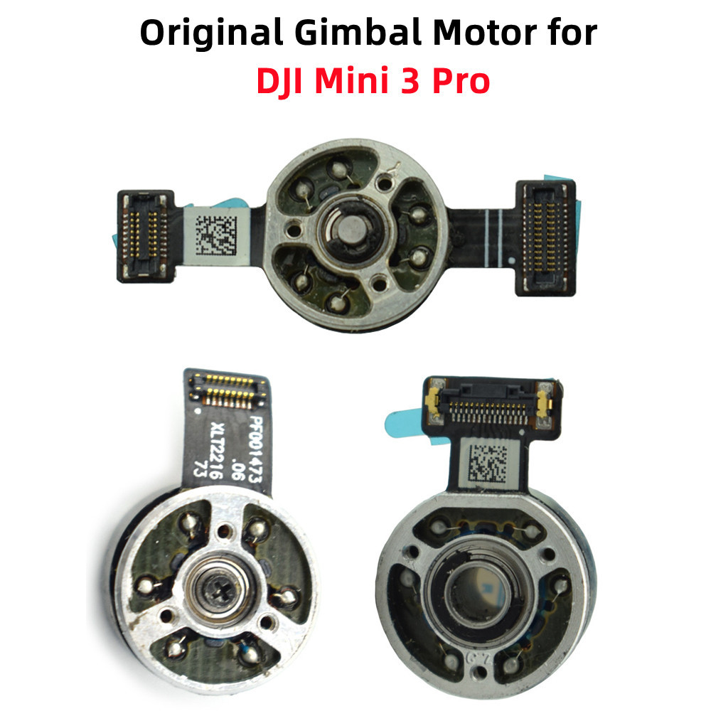 Original Gimbal Part for DJI Mini 3 Pro Gimbal Housing Shell Camera Lens PTZ Signal Cable Yaw Roll Motor / Arm Rubber Damping