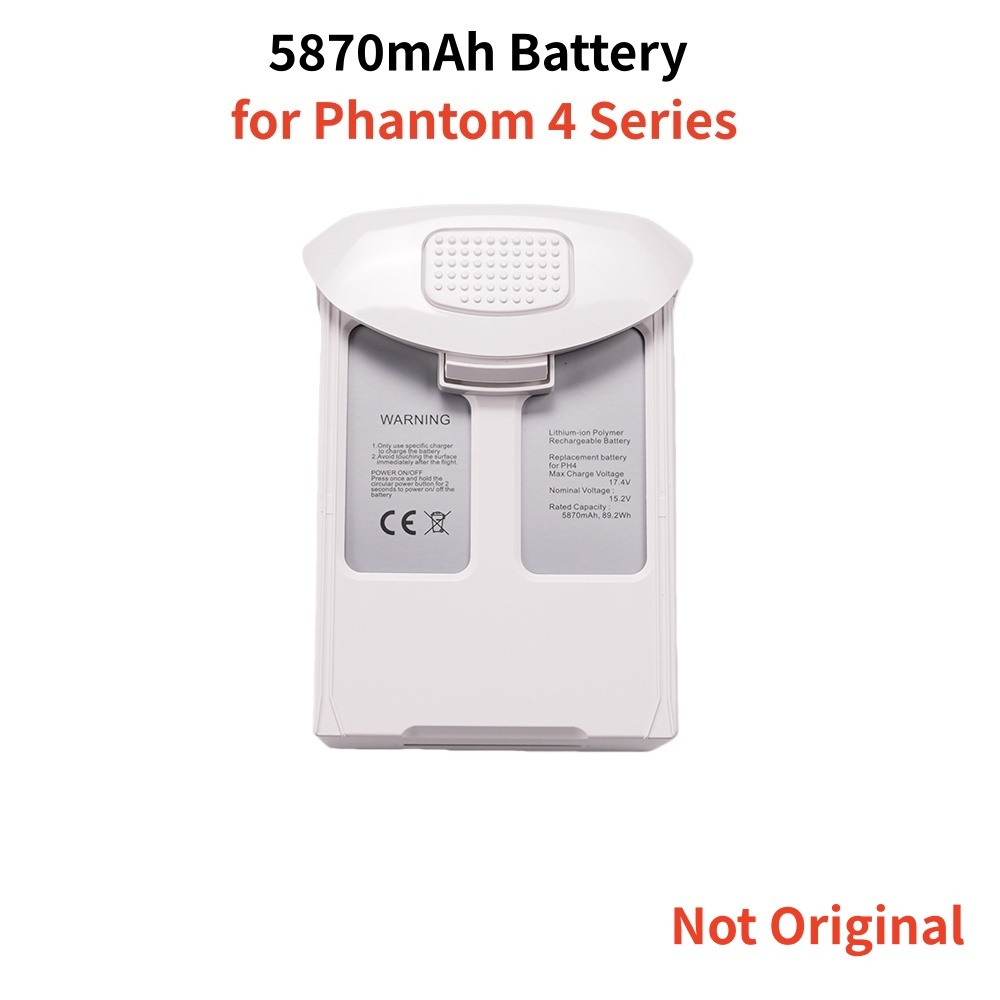5870mAh Battery Plus for Phantom 4 Series Replacement Lithium-ion Polymer Rechargeable Battery for Phantom 4/4 Pro /V2.0 Parts