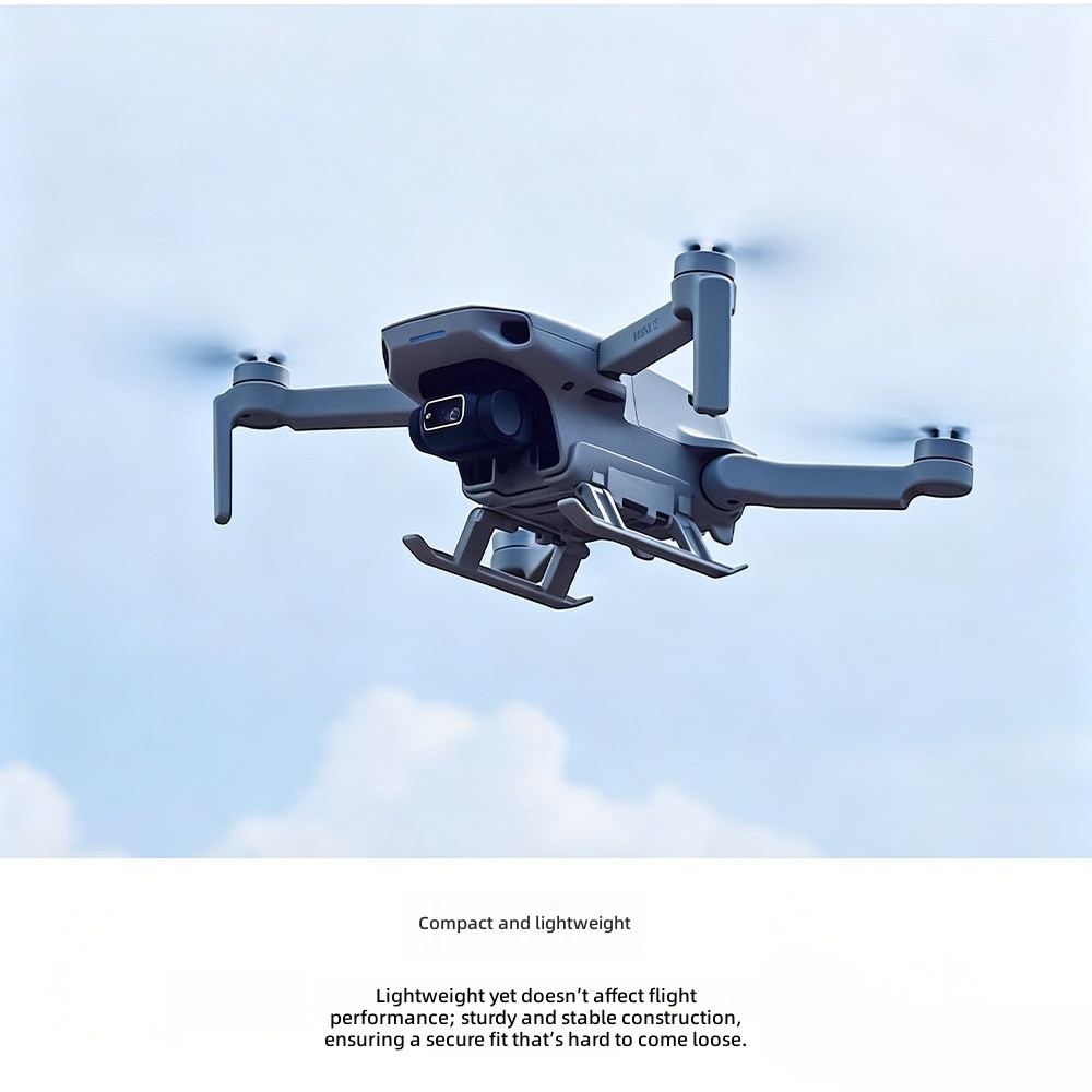 Foldable Landing Gear for DJI Mavic/Mini 2 / SE Extended Height Leg Support Stand Drone Skid Protectors Accessory Parts