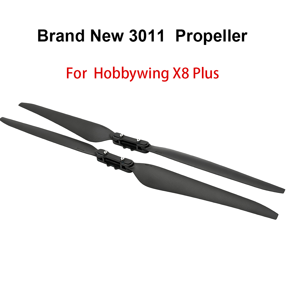 Original 3011 CW CCW Propeller with Clamp for Hobbywing X8 Plus Agricultural UAV