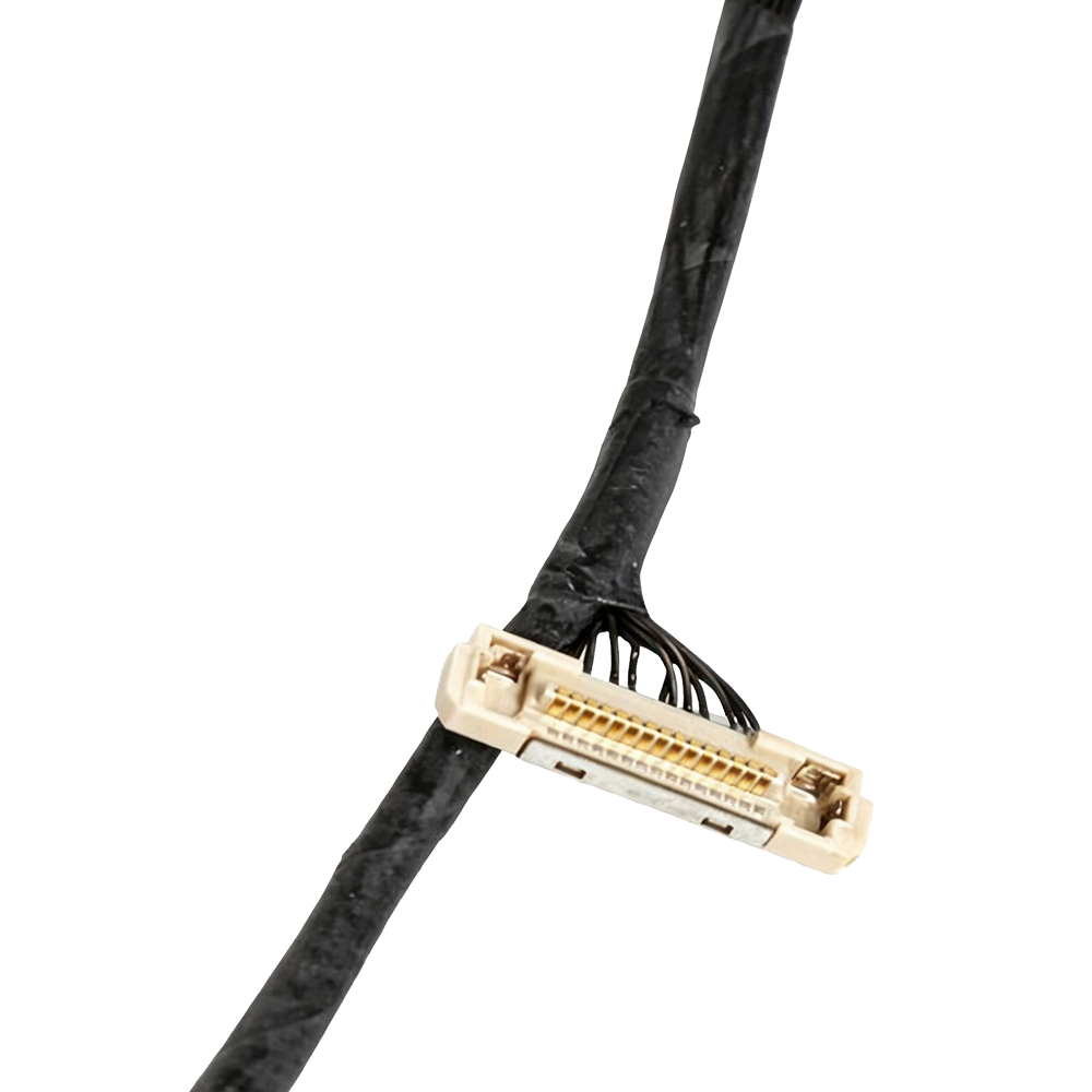 DJI Mavic 2 gimbal signal flex cable close up