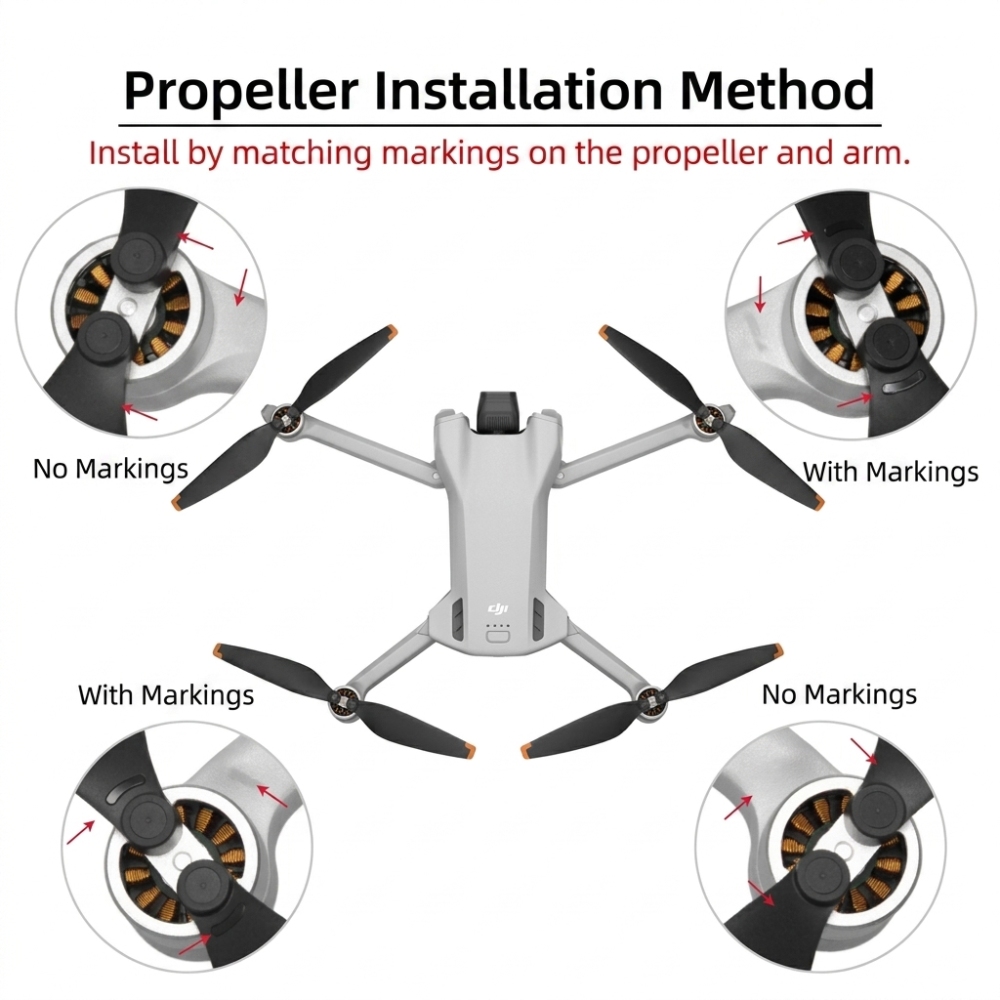4726FM quick-release propellers for DJI Mini 2 SE