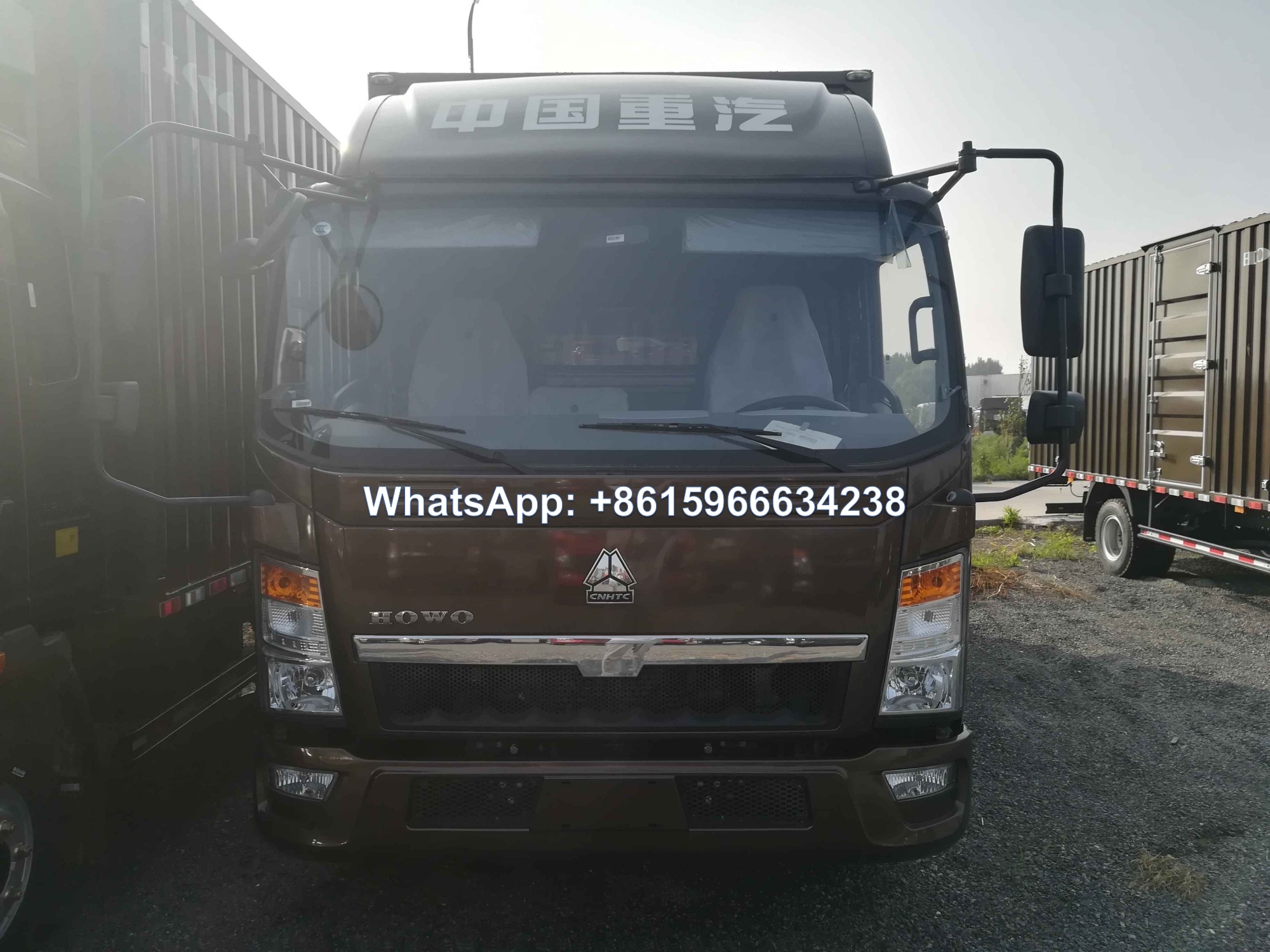 Sinotruk HOWO 4x2 Container Cargo Truck 15 ton