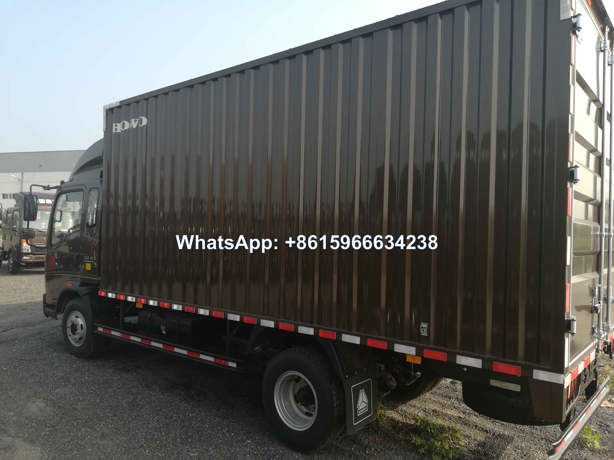 Sinotruk HOWO 4x2 Container Cargo Truck 15 ton