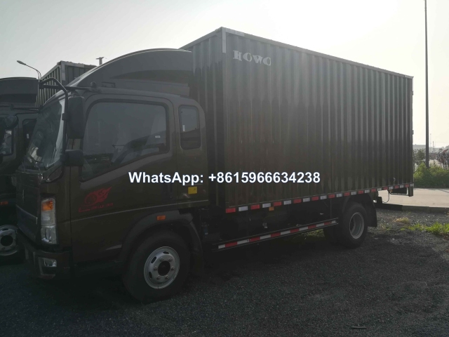 Sinotruk HOWO 4x2 Container Cargo Truck 15 ton