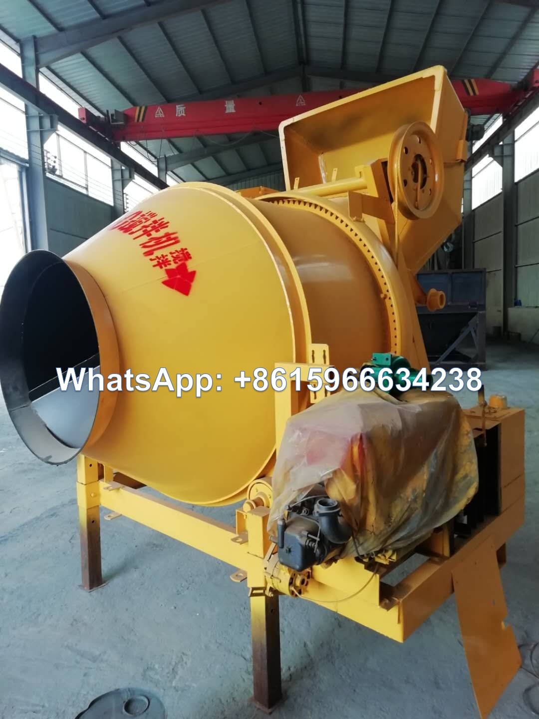Diesel type 350L Lifting Concrete Mixer for sale
