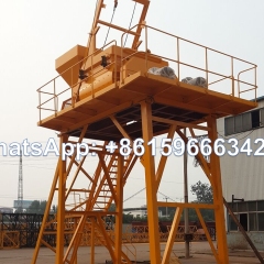 JS1000 Twin-shaft Concrete Mixer