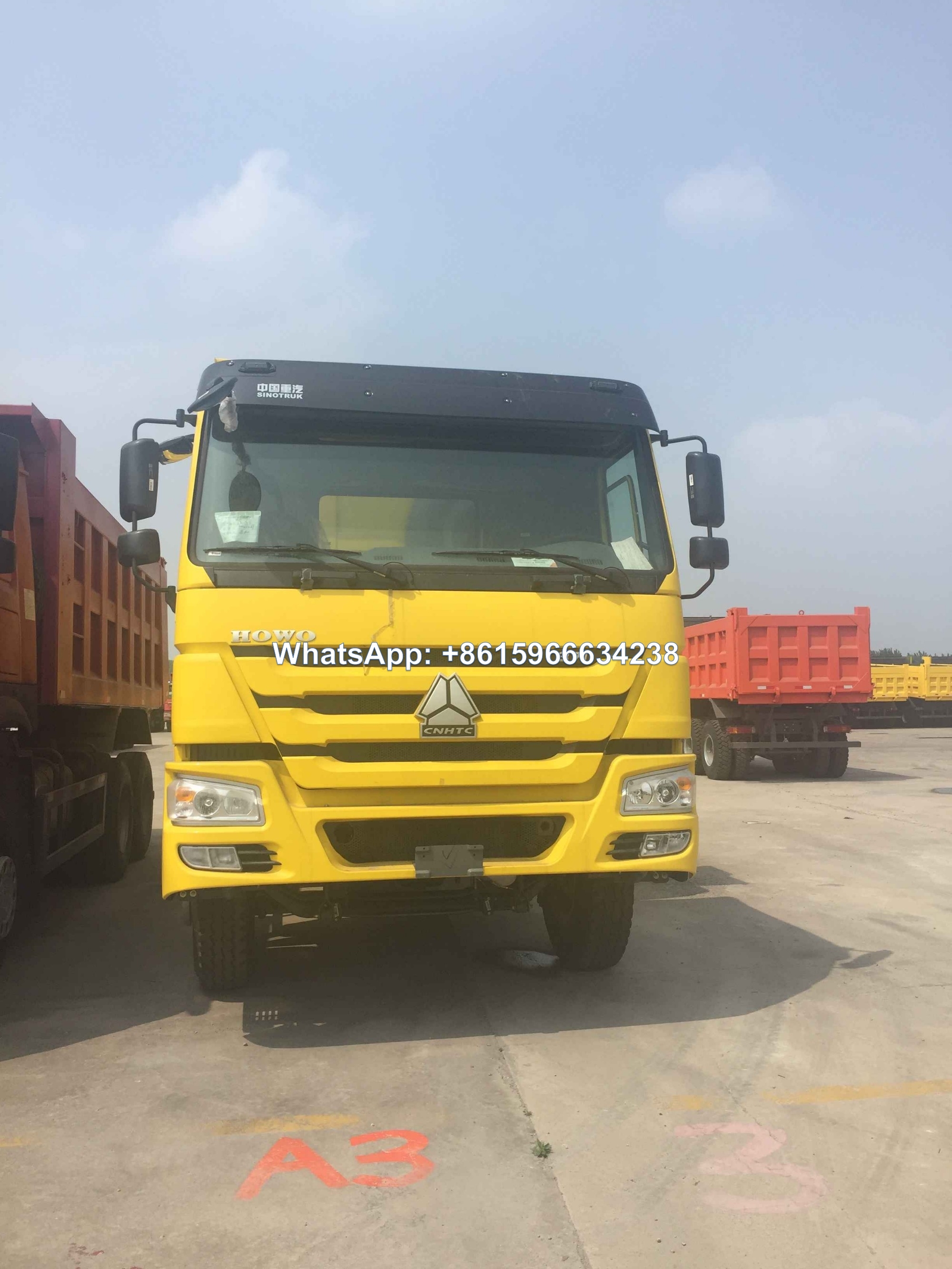 Sinotruk Howo 371HP 6x4 30 Ton 10 Wheel Dump Tipper Truck