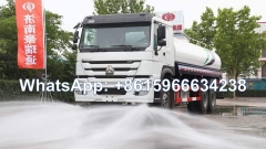 Sinotruk Howo 6x4 25000liter Spraying water tanker truck
