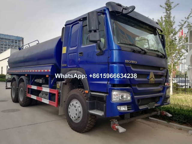 Sinotruk HOWO 6x4 20000L Water Bowser Truck/Water Sprinkler Truck