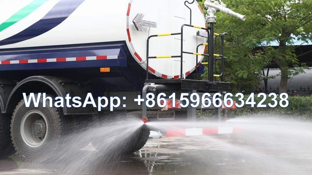 Sinotruk Howo 6x4 25000liter Spraying water tanker truck