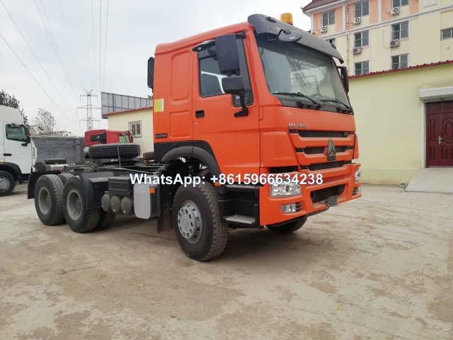 Sinotruck HOWO 6x4 tractor head horse trucks 420HP in tanzania