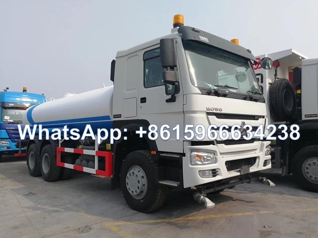 Sinotruk Howo 6x4 25000liter Spraying water tanker truck