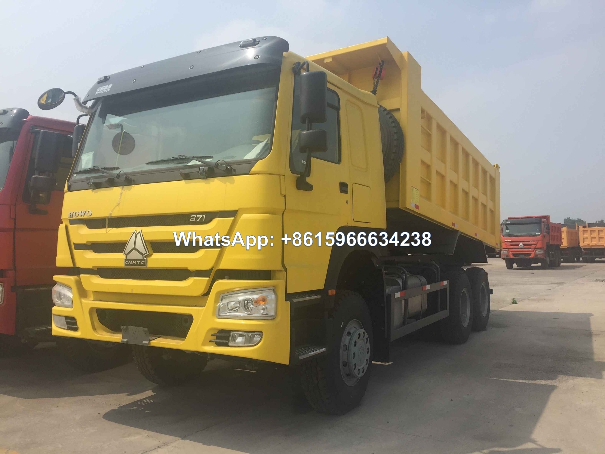 Sinotruk Howo 371HP 6x4 30 Ton 10 Wheel Dump Tipper Truck