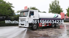 Sinotruk Howo 6x4 25000liter Spraying water tanker truck