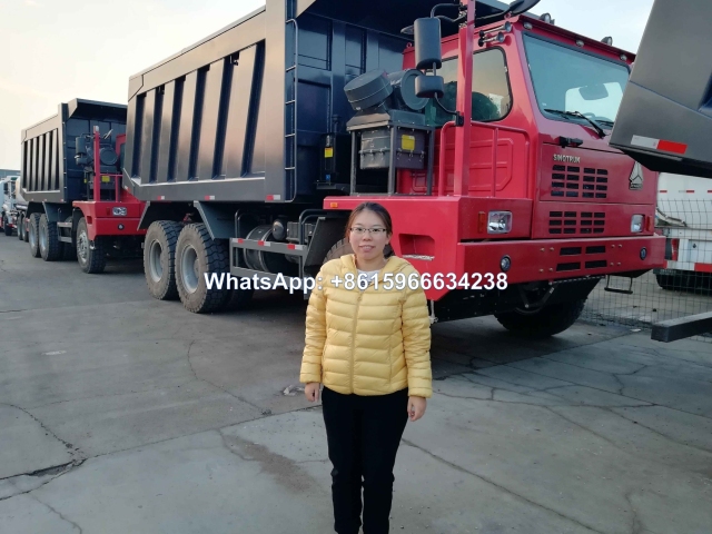 China Sinotruk HOWO 6x4 Mining Dump Truk 70ton