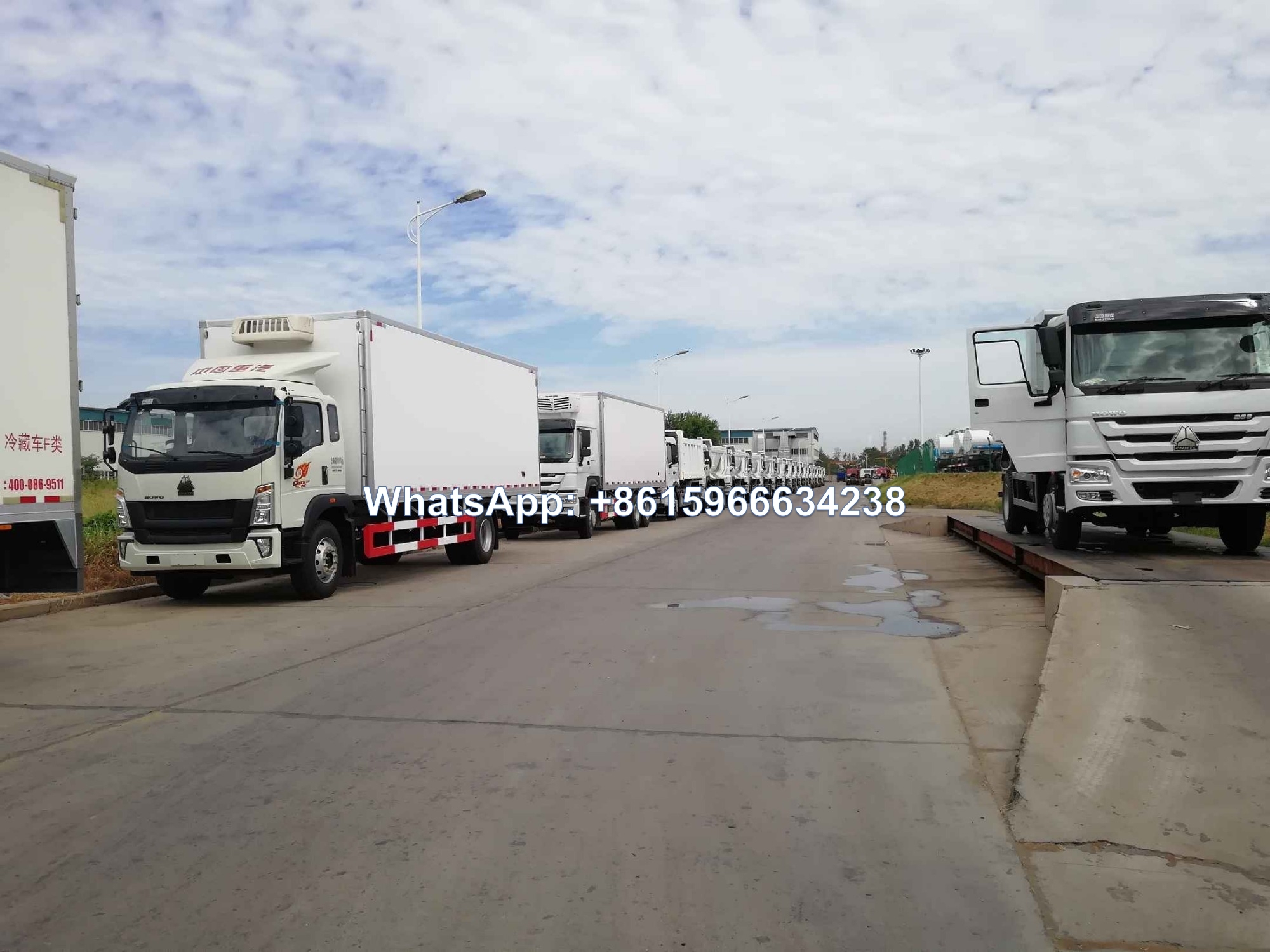 Sinotruk HOWO 4*2 Refrigerated Truck 15Ton