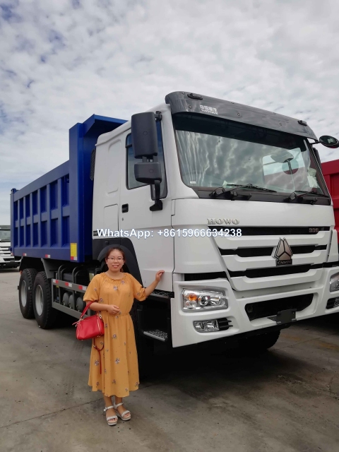 HOWO 336HP 6X4 25 Ton 16 Cubic Meter 10 Wheel Dump Truck