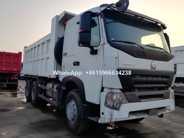 Sinotruk Howo A7 6x4 manual transmission mining dump truck 30T