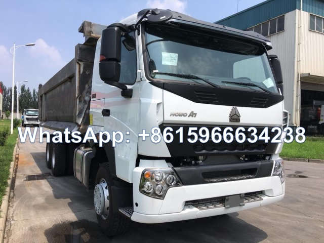 Sinotruk Howo A7 6x4 manual transmission mining dump truck 30T