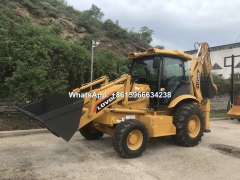 China LOVOL 4WD Backhoe Loader 8200KG with Cummins engine