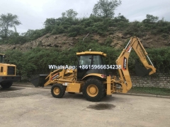 China LOVOL 4WD Backhoe Loader 8200KG with Cummins engine