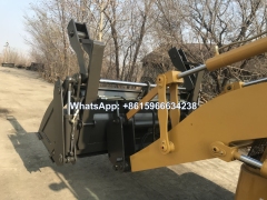 China TLB 4 in 1 Tractor Backhoe Loader 8200KG 1CBM bucket