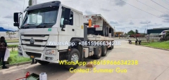 Sinotruk 3 axle Flatbed Trailers Container Semi Trailers sale
