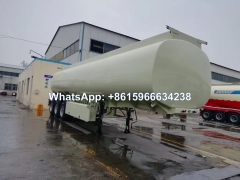 Sinotruk high quality 3 axle Fuel Tanker Trailers 42000Liters sale