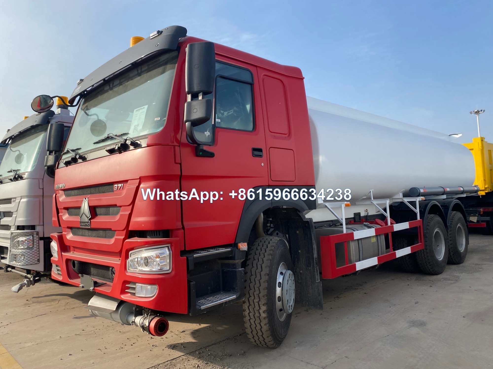 Sinotruk Howo Truck Fuel Tanks 6x4 20000L 371Hp New Oil Tanker Truck For Sale