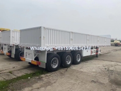 Strong Sinotruk 3 axle side wall cargo Trailers hot sale