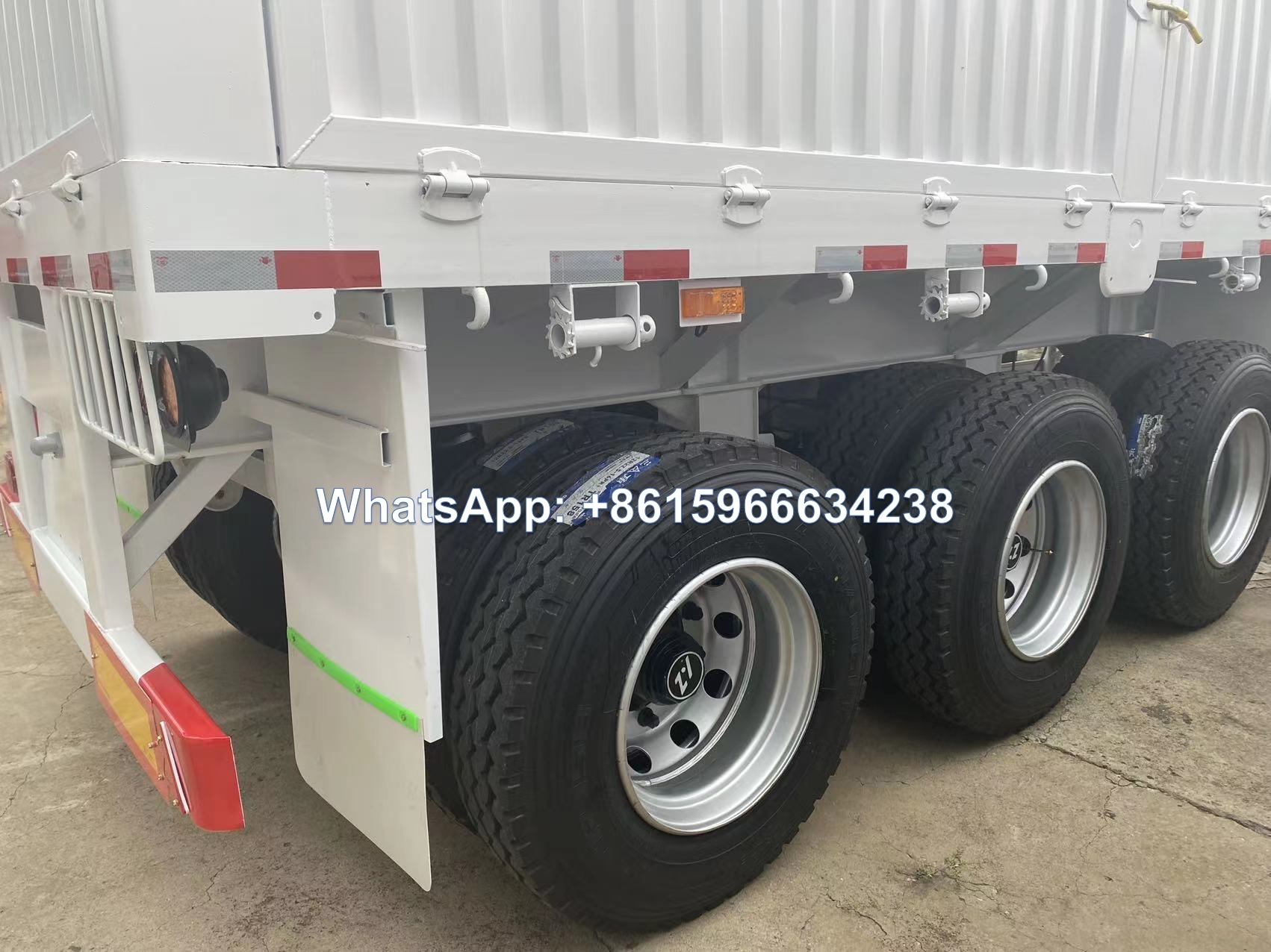 Strong Sinotruk 3 axle side wall cargo Trailers hot sale