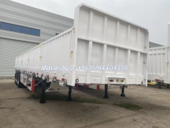 Strong Sinotruk 3 axle side wall cargo Trailers hot sale