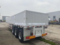Strong Sinotruk 3 axle side wall cargo Trailers hot sale