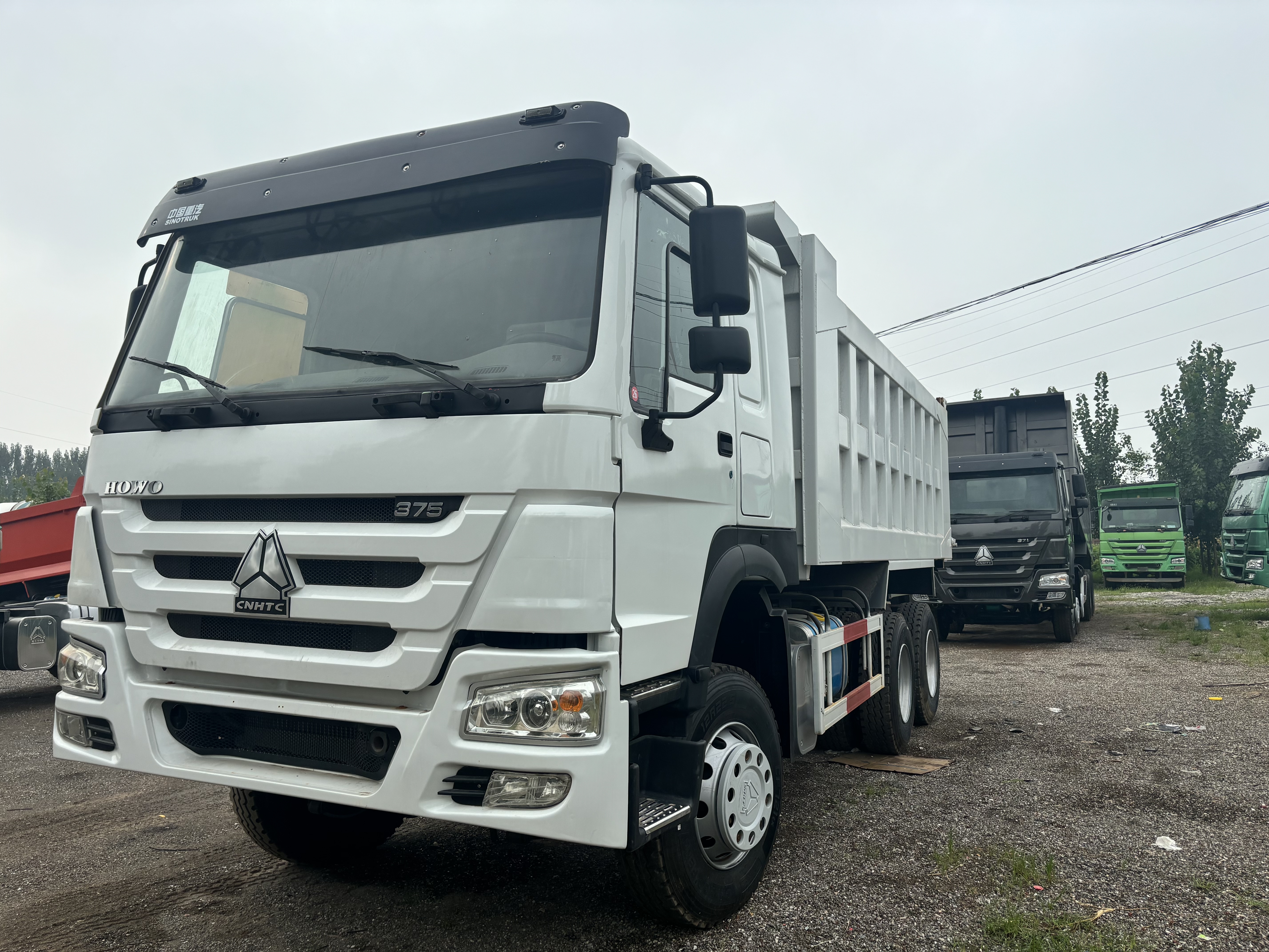 High quality SINO HOWO 371 new used/second hand Dump Truck on sale