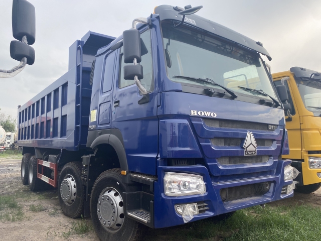 Used Sinotruk HOWO Refurished  second hand 8x4 Tipper Trucks 371HP sale
