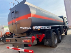 Sinotruk Howo 6x4 Fuel Tanker Truck 25000L 371Hp New Oil Tanker Truck For Sale