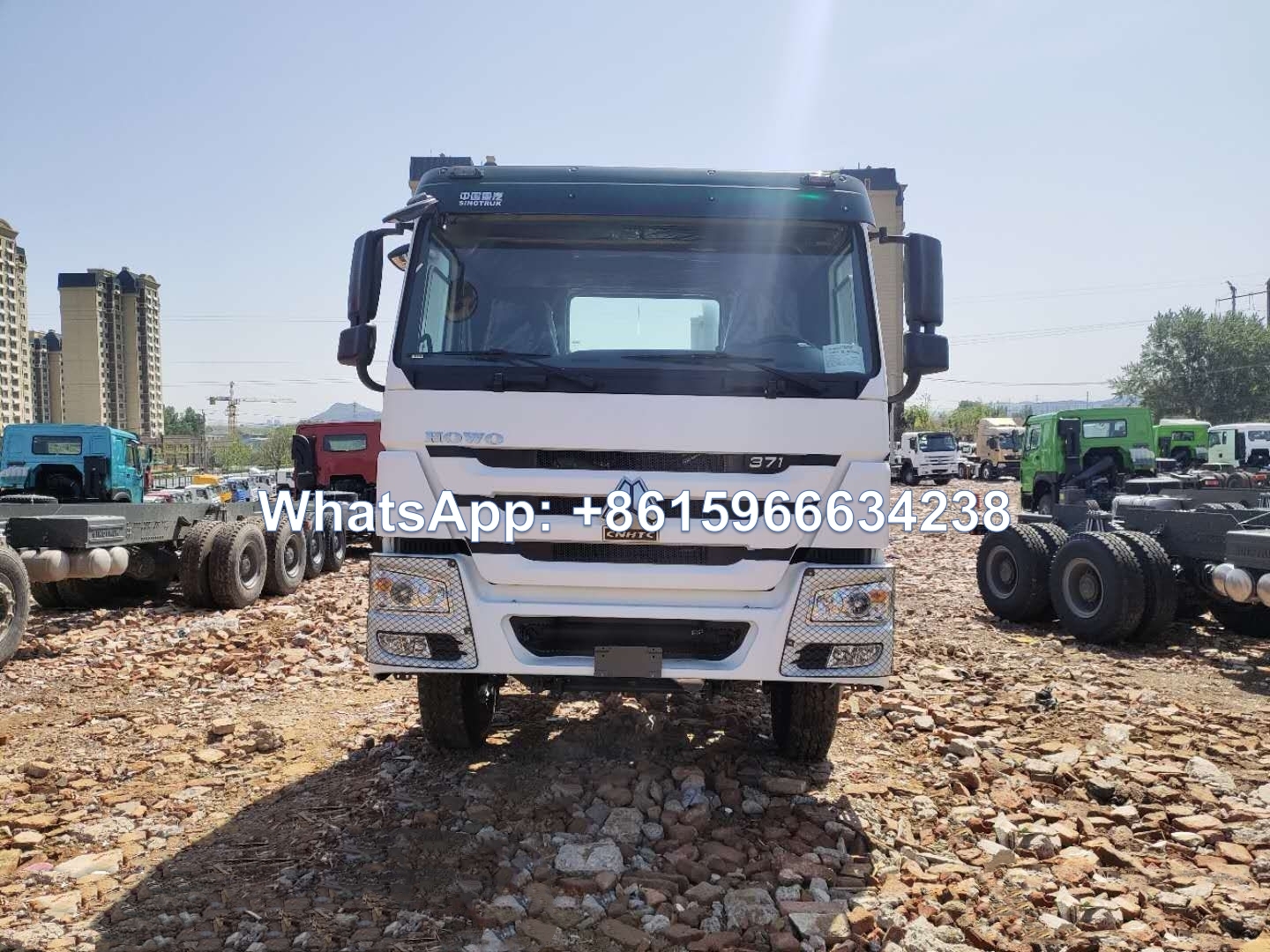 Sinotruk HOWO 6x4 tractor truck head 371HP sale