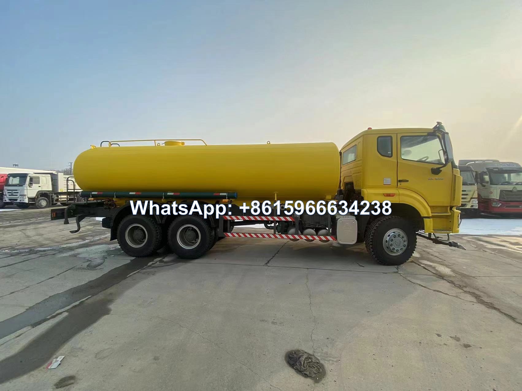 China factory of Sinotruk HOWO 6x4 20000L Water tanker Trucks sale