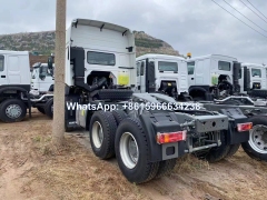 High roof cabin with two sleepers Sinotruk HOWO 6x4 tractor trucks sale