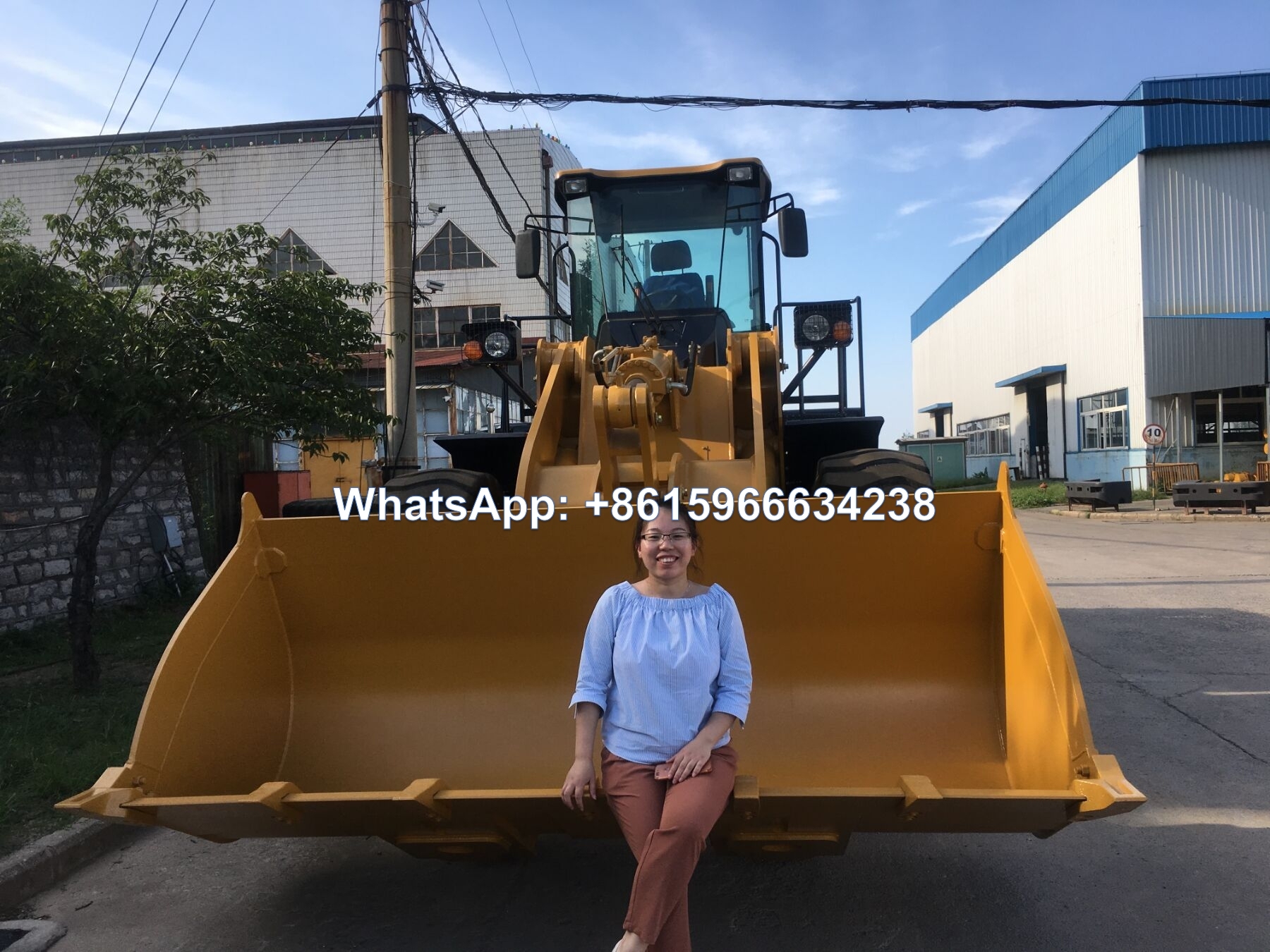 China LOVOL 3ton front end wheel loader hot sale