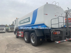 Sinotruk HOWO 6x4 20000L Water Sprinkler tanker Trucks sale