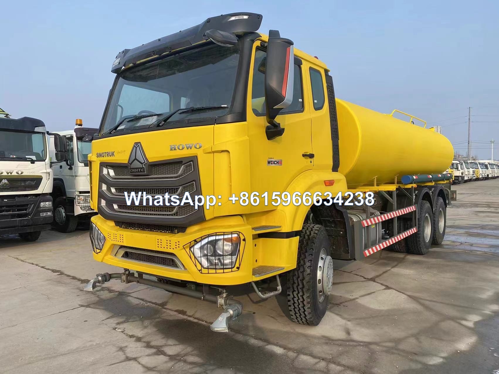 China factory of Sinotruk HOWO 6x4 20000L Water tanker Trucks sale