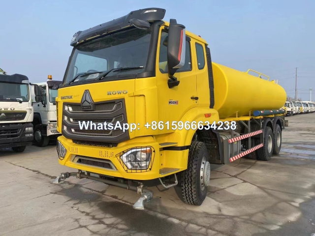 China factory of Sinotruk HOWO 6x4 20000L Water tanker Trucks sale