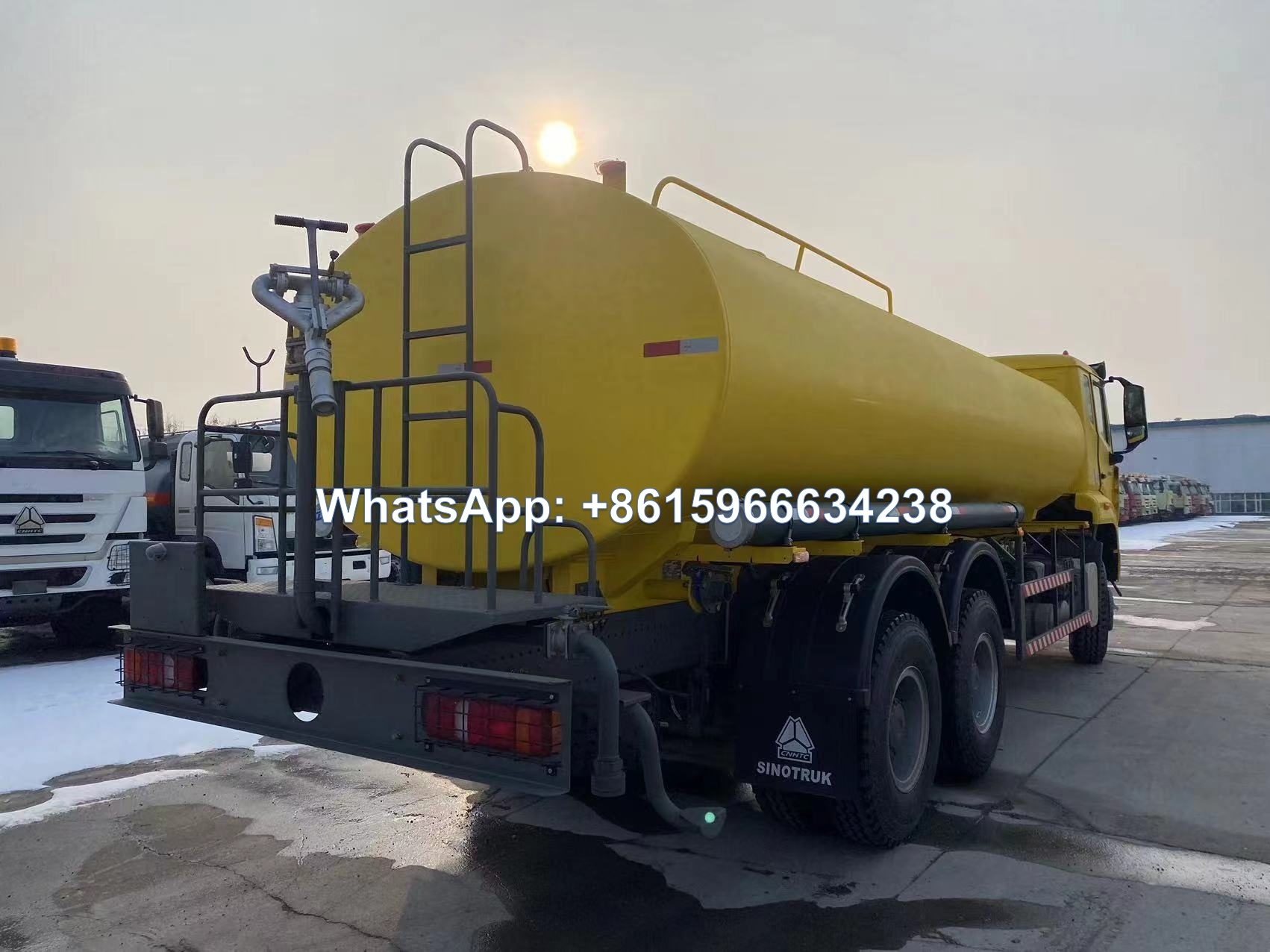 China factory of Sinotruk HOWO 6x4 20000L Water tanker Trucks sale